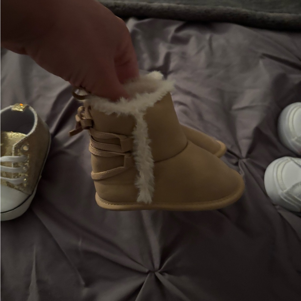 Cozy Tan Fur-Lined Boots